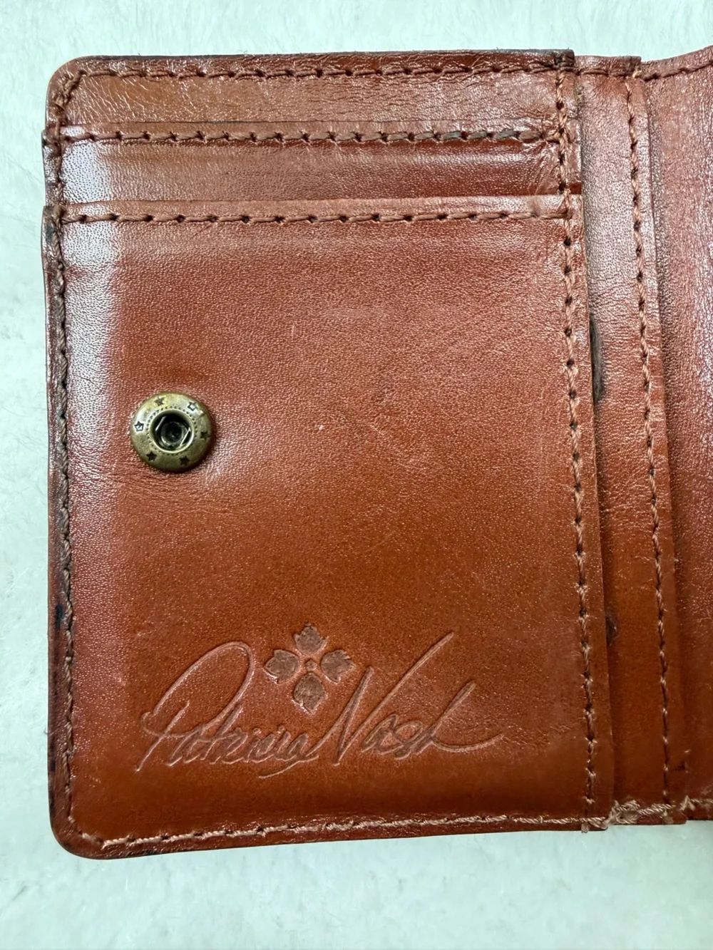 Patricia Nash Luzzi Women's Leather Wallet Perforated Multicolor bifold